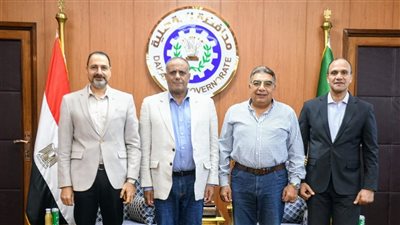 هدفنا بيئة آمنه.. محافظ الدقهلية يستقبل الرئيس التنفيذي للهيئة العامة للبترول