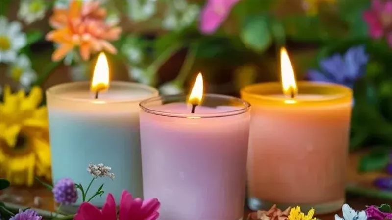 الشموع المعطرة