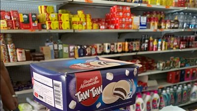 ضبط كميات من اللحوم المصنعة والبسكويت منتهي الصلاحية بمحل ومخزن في بورفؤاد