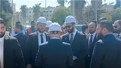 أحمد الشرع يشهد تدشين مشاريع تنموية كبرى في حمص وحماة  