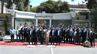  تنظيم زيارة ميدانية للمركز الإعلامي للشئون المعنوية لأعضاء برلمان الشباب