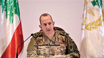 قائد الجيش اللبناني: نمر بمرحلة دقيقة وحساسة في ظل استمرار العدوان الإسرائيلي 
