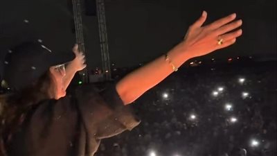 بعد ظهورها في حفل كايروكي وتولييت أمس.. أنغام توجه الشكر لجمهورها 
