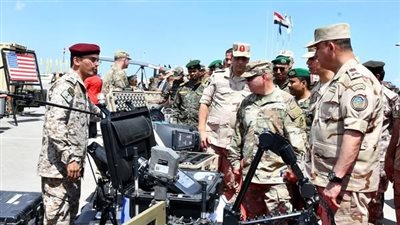 بمشاركة 44 دولة شقيقة وصديقة.. بدء فعاليات التدريب المصرى الأمريكى المشترك