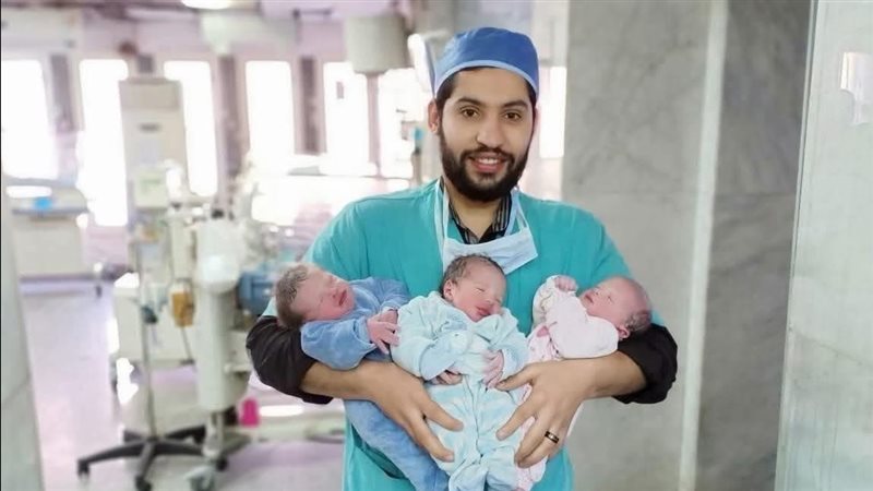 الطبيب الراقص بطفل