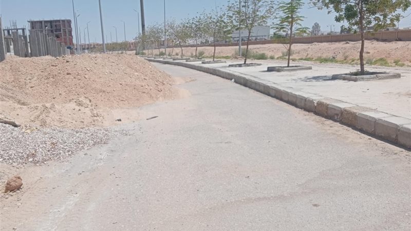 قنا..طريق الحي السابع