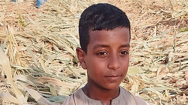 قنا..الطفل كريم عمران