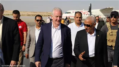 حاتم صابر: زيارة الكونجرس لرفح تؤكد دور القاهرة بمواجهة الكارثة الإنسانية بغزة