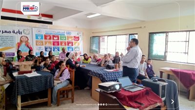 ورشة تدريبية للذكاء الاصطناعي وتربية فنية بمدرسة الفيوم الثانوية للبنات