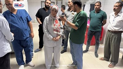 وكيل وزارة الصحة تتفقد الخدمة الليلة بمستشفى الفيوم العام