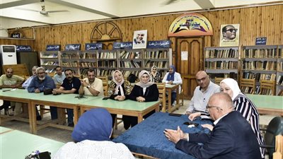 تعليم بنى سويف يبحث استعدادات المدارس الرسمية لغات للعام الدراسي الجديد