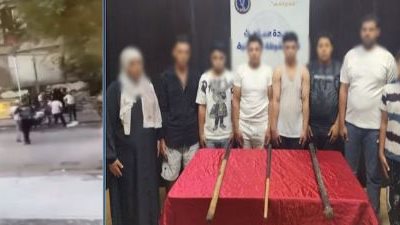 فستان زفاف يشعل مشاجرة بمول بالعمرانية.. الاعتداء على صاحب محل وضبط 8 متهمين