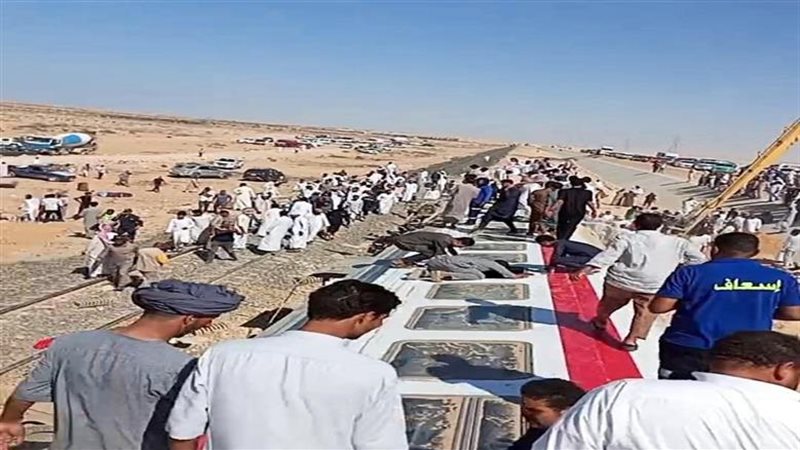 حادث قطار مطروح