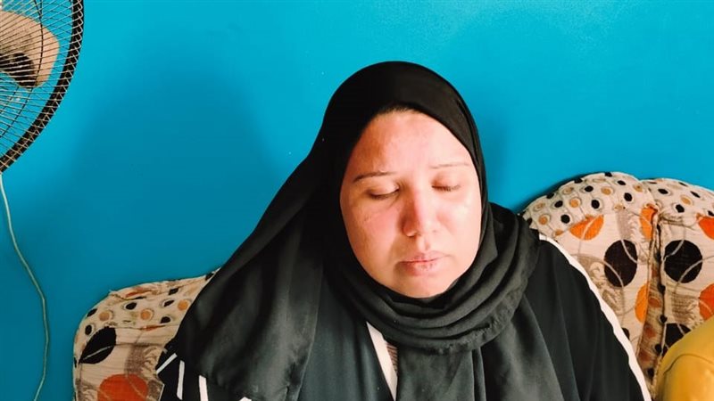 زوجة ضحية حادث قطار