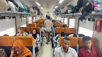 السكة الحديد تعلن تسيير القطار العاشر لتسهيل العودة الطوعية للأشقاء السودانيين