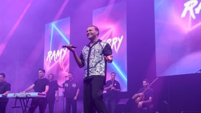 بعد غياب 5 سنوات.. رامي صبري يتألق في حفله الغنائي بدبي 