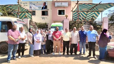 صحة كفر الشيخ: إقبال كبير لـ 1675 مواطناً على القافلة الطبية المجانية بدسوق