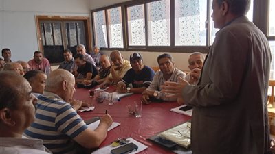 شباب ورياضة بني سويف تبحث آليات تطبيق قانون الرياضة الجديد 