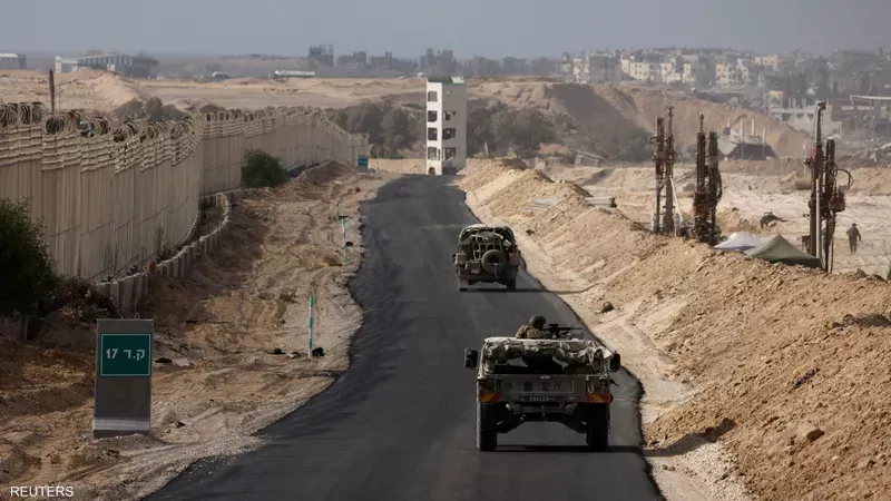 التوغل في قطاع غزة