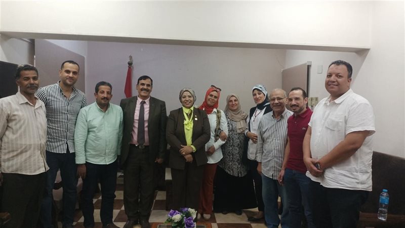 جانب من الحضور بمقر