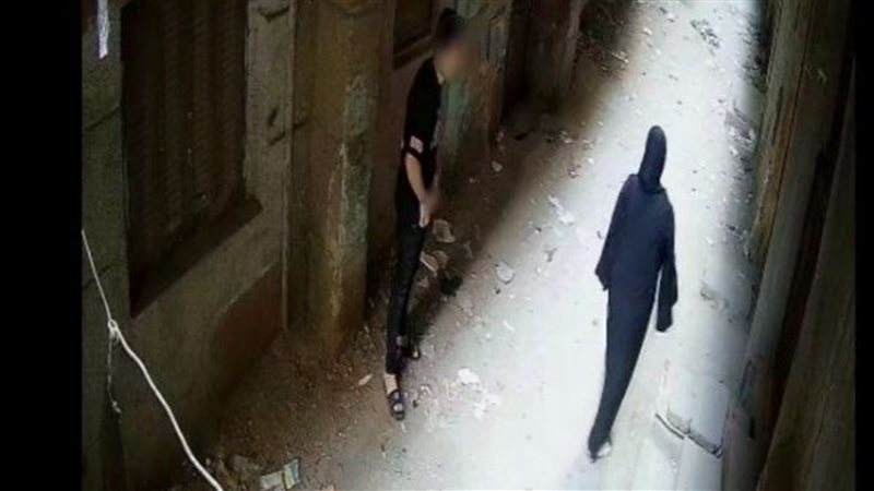 لقطة من فيديو متحرش