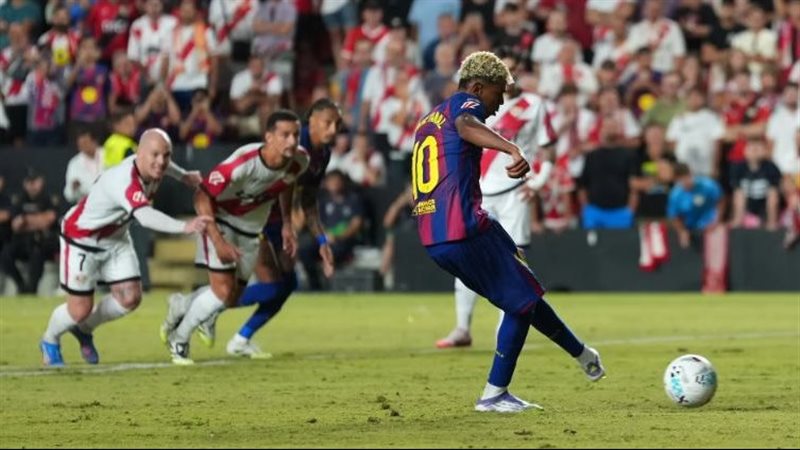 مباراة برشلونة ورايو