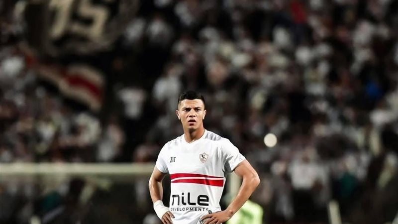 محىد شحاتة لاعب الزمالك