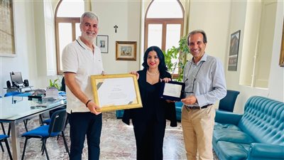 صقلية تمنح باحثة مصرية «وسام رفيع المستوى» لمجهوداتها التراثية