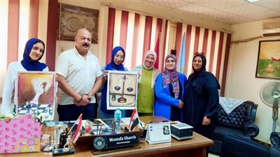 مبدعون يتألقون في التصفيات النهائية لمسابقة الرسم الفوري بكفر الشيخ