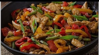 الأكل الصيني الحلال..طريقة عمل الدجاج بخطوات سهلة ومكونات بسيطة