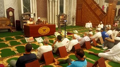 منهج النبي في الرحمة بالضعفاء.. ندوة دينية بمسجد الحصري بأكتوبر