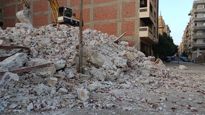 هدم بيت بطرس كساب من أقدم المباني التاريخية بالسويس| تفاصيل