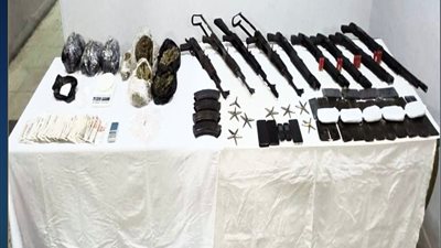 مصرع 8 عناصر خطرة وضبط أسلحة ومخدرات بـ1.5 مليون جنيه بالدقهلية