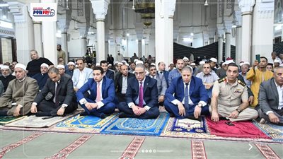 محافظ الفيوم يشهد احتفال الأوقاف بالمولد النبوي الشريف