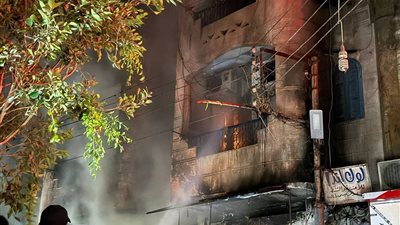 أرقام في حريق سوهاج الهائل.. 6 سيارات إسعاف و4 إطفاء و5 مصابين و6 محال وشقق