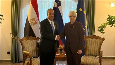 وزير الخارجية يعرب لرئيسة جمهورية سلوفينيا عن تطلعه لتعزيز التعاون الثنائي