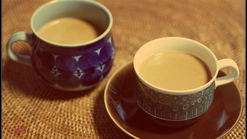 شاي لاتيه