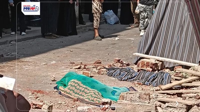 سقوط بلكونة عقار