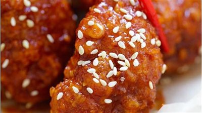 طريقة عمل الدجاج المقلي الكوري المقرمش مع شوربة الأعشاب البحرية