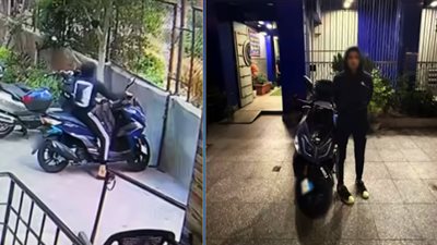 سرقة دراجة نارية في وضح النهار بالإسكندرية.. القبض على الجاني في وقت قياسي