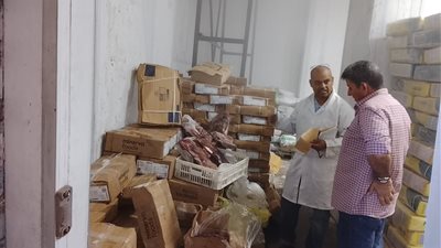 ضبط أكثر من 10 طن لحوم ودواجن غير صالحة خلال حملة مكبرة بالبحيرة