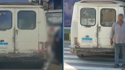 سائق يخدع الركاب بلوحات ملاكي ويحول سيارته إلى سرفيس بالأجرة في الشرقية