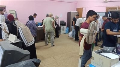 لكشف طبي لطلاب الطب البيطري بجنوب الوادي استعدادًا  للعام الدراسي