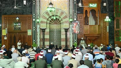 احتفال ديني مهيب بمناسبة المولد النبوي الشريف في مسجد ناصر بدمنهور