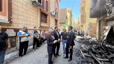 النيابة الإدارية تحقق في واقعة حريق عقار بحي غرب سوهاج