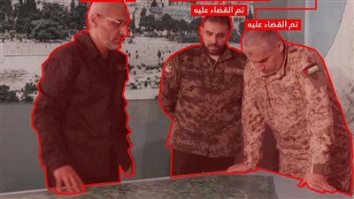 جيش الاحتلال ينشر صورة جديدة لأبو عبيدة برفقة محمد الضيف 