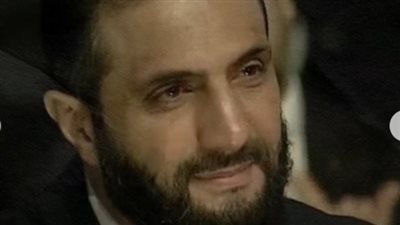 الشرع يتأثر بكلمة الطفل محمود خلال حفل إطلاق 