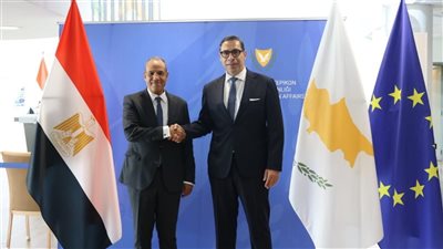 وزير الخارجية يعقد مشاورات سياسية مع نظيره القبرصي