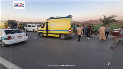 قطع طريقهم كلب.. إصابة 3 أشخاص في حادث انقلاب دراجة نارية بالفيوم