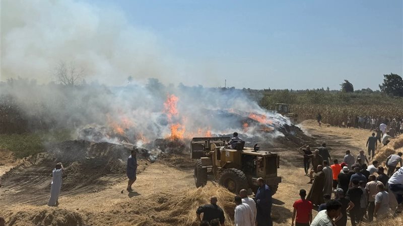 صورة من الحريق